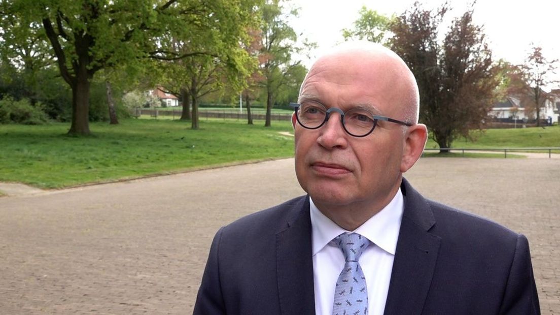 Minister van Landbouw Henk Staghouwer.