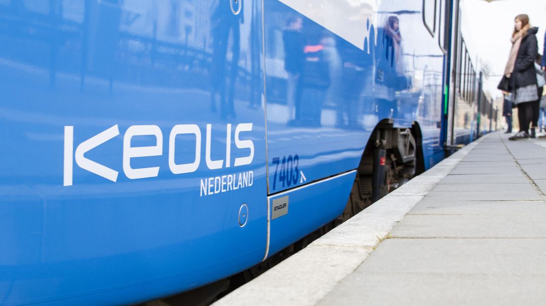 Keolis-treinen rijden minder vaak vanwege personeelstekort
