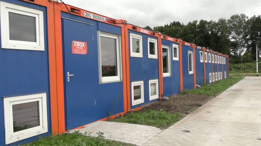 Het containerdorp in Stadskanaal