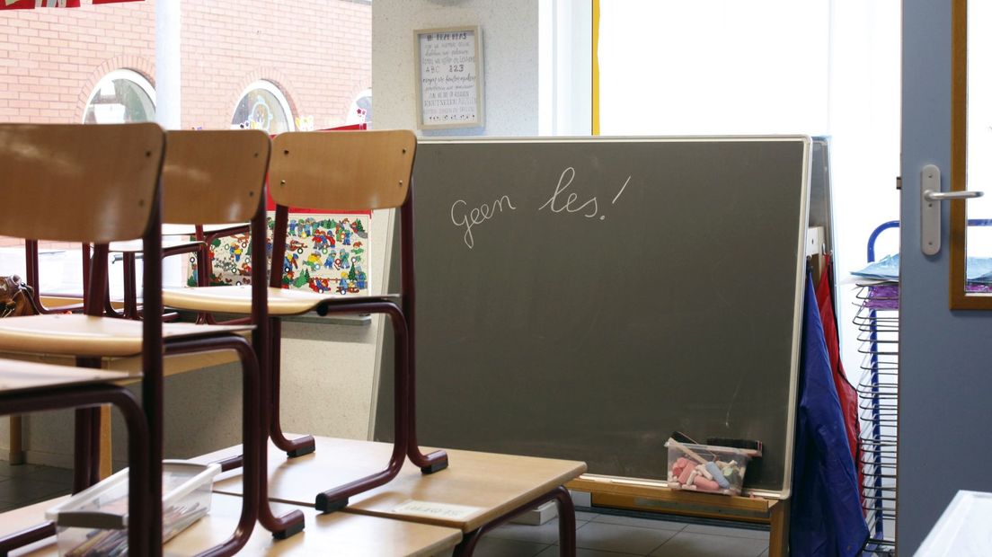 Lege schoolklas