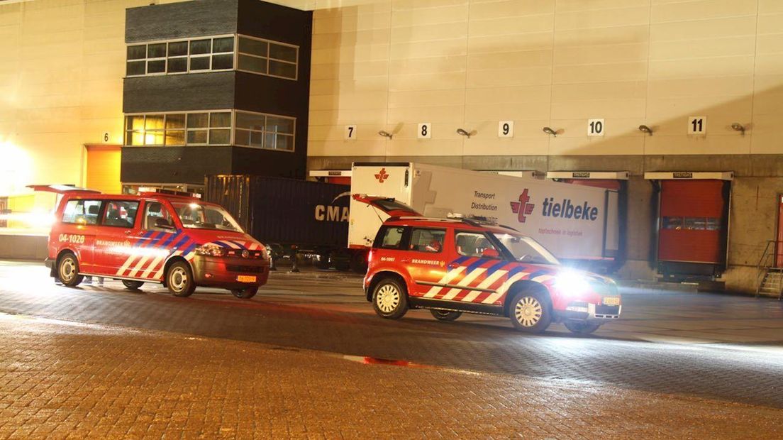 Brandweer verzamelt in Zwolle