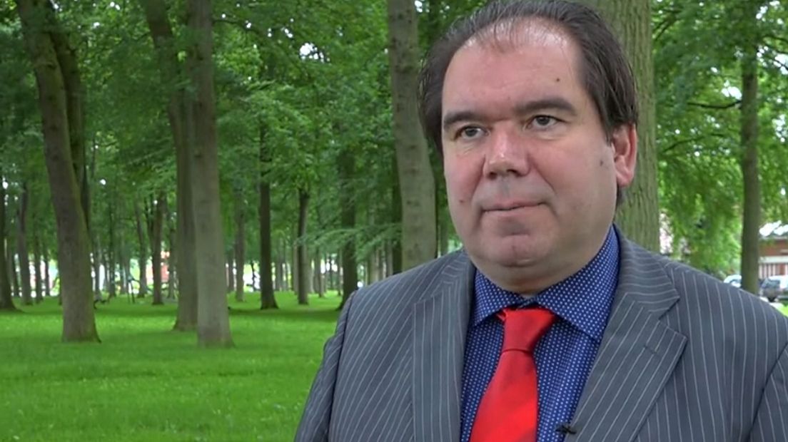 Burgemeester Marcel Thijsen is ook een partijloze burgemeester (Rechten: RTV Drenthe)