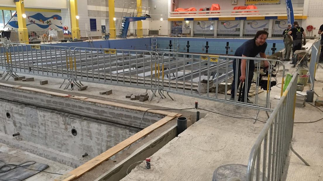 Renovatie binnenbad