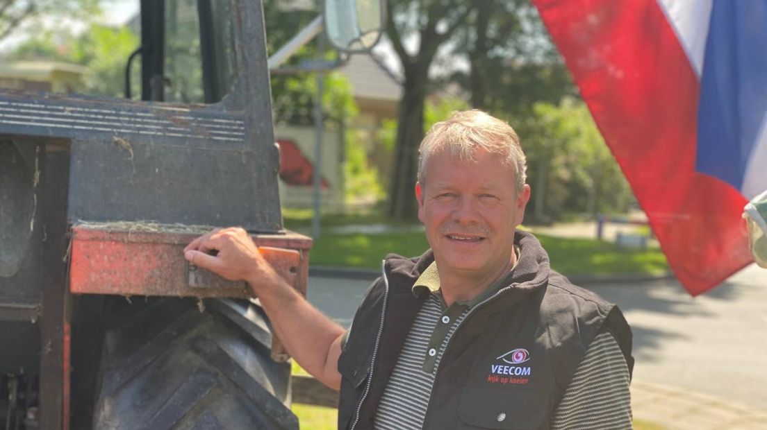 Boer Sake van der Goot is woensdag thuisgebleven
