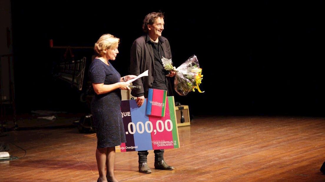 André Manuel wint Cultuurprijs Overijssel 2015