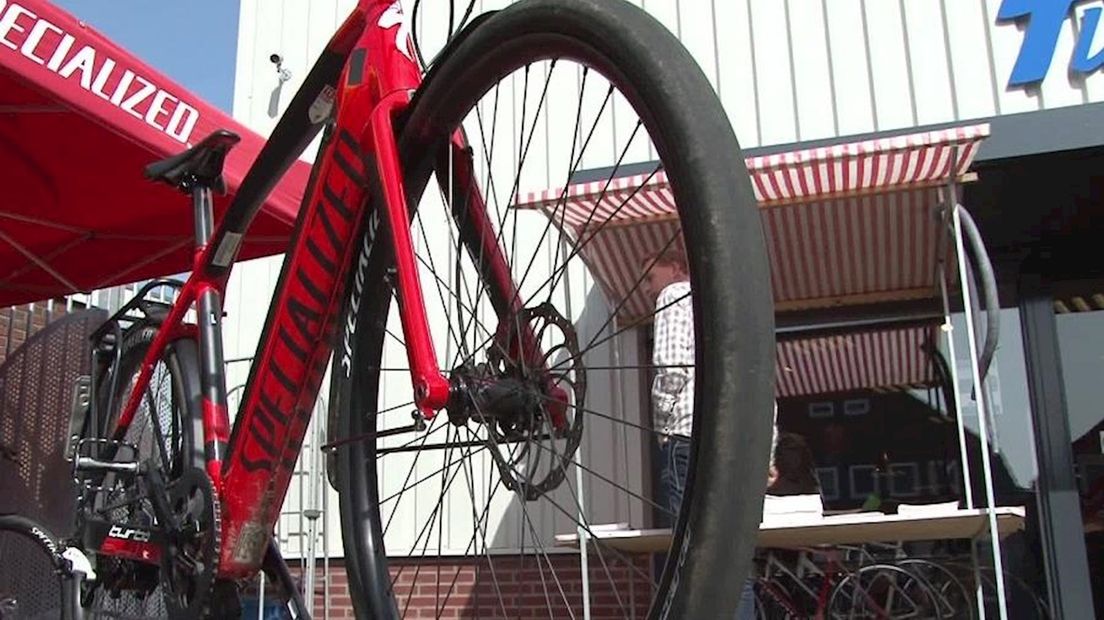 Razendsnelle e-bike getest in Enschede