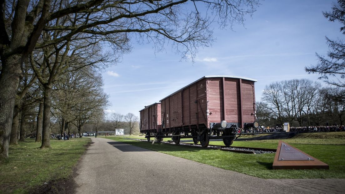 De tocht zal beginnen in kamp Westerbork