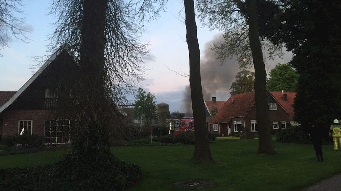 Brand in buitengebied Haaksbergen