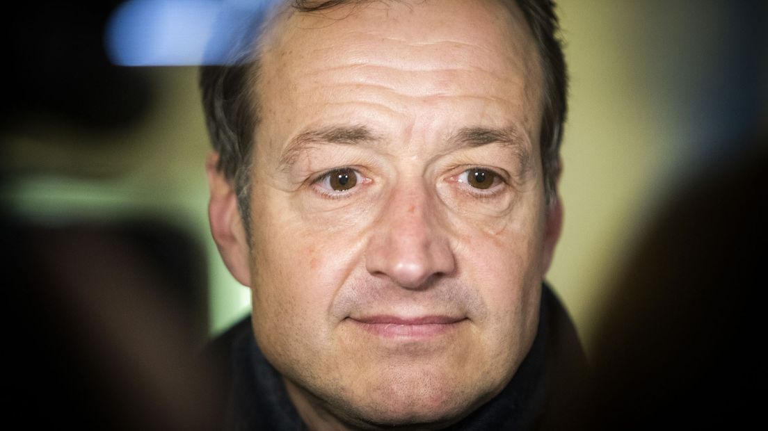 Minister Eric Wiebes, verantwoordelijk voor het gasdossier
