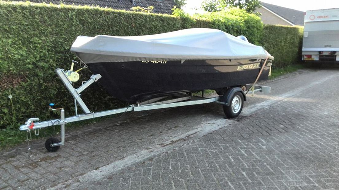 De boot voor de diefstal