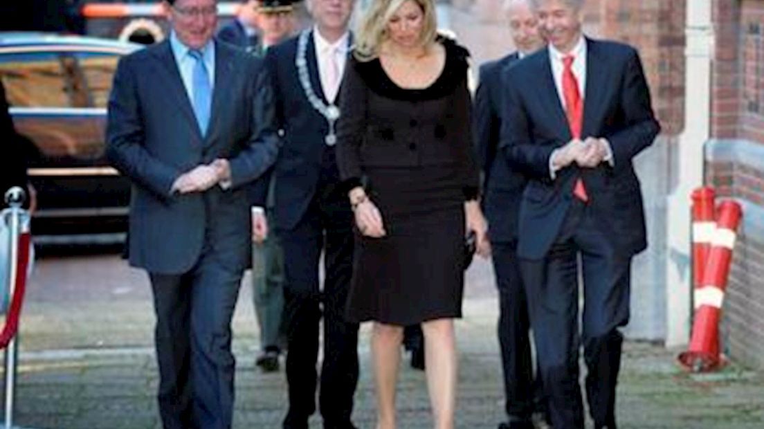 Bloemen voor Maxima van COC