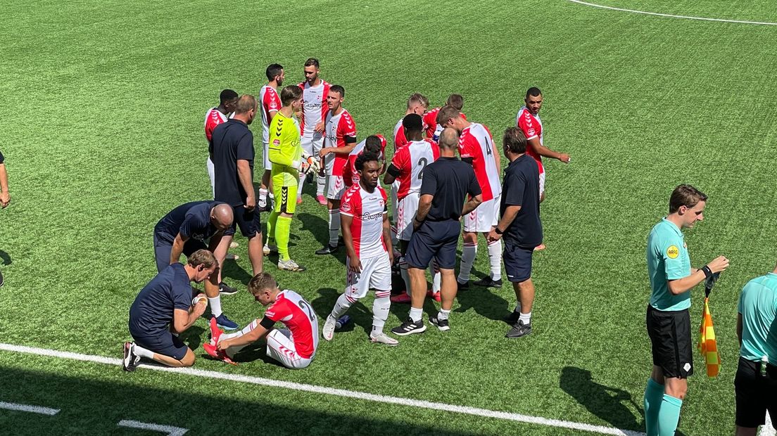 FC Emmen neemt een drinkpauze tegen Heracles