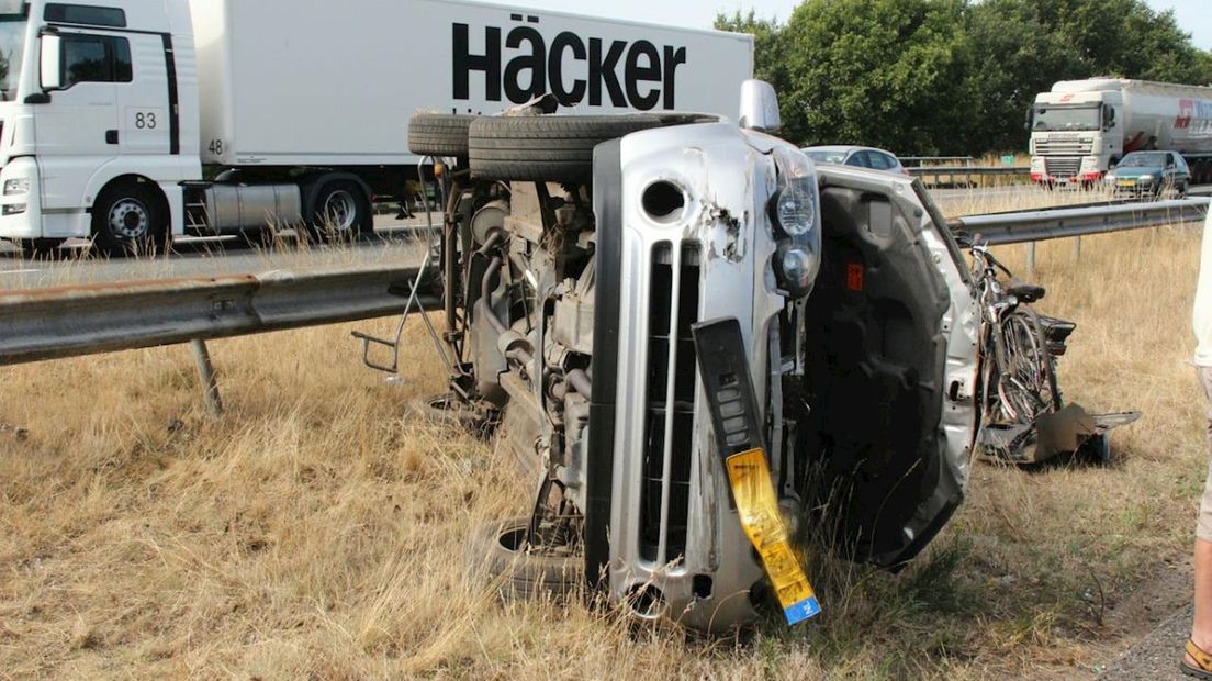 Automobilist Gewond Bij Ongeluk Op A1, Veel Vertraging Richting ...