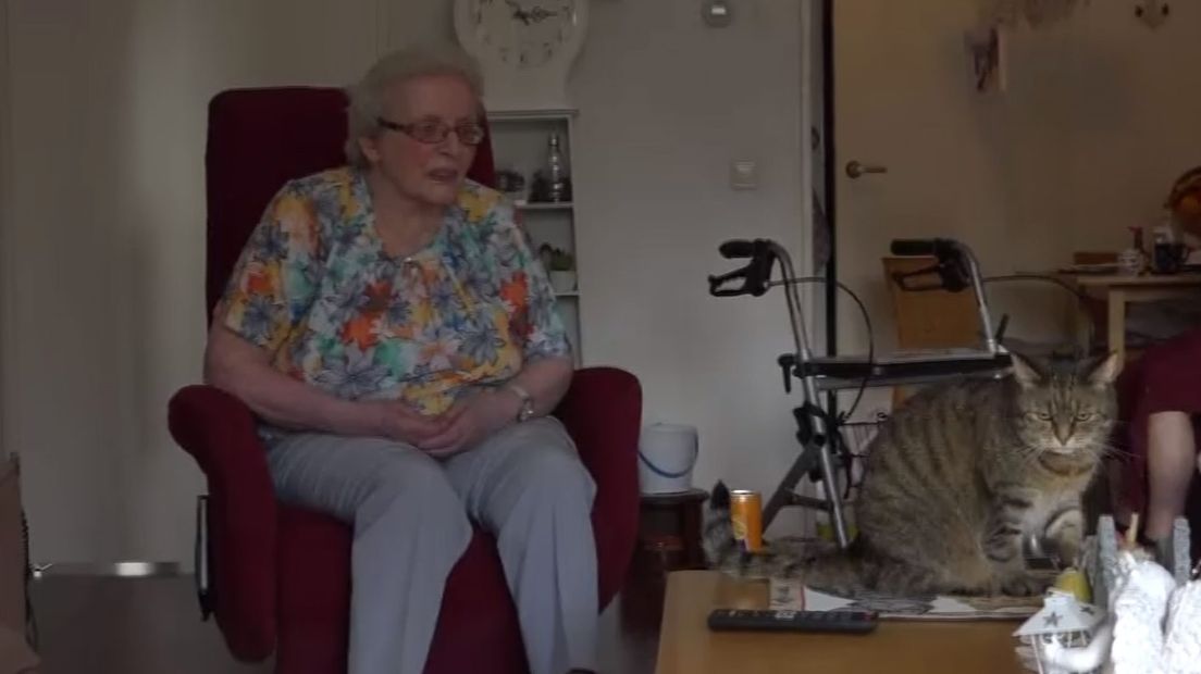 Mevrouw Boersma met Semmie