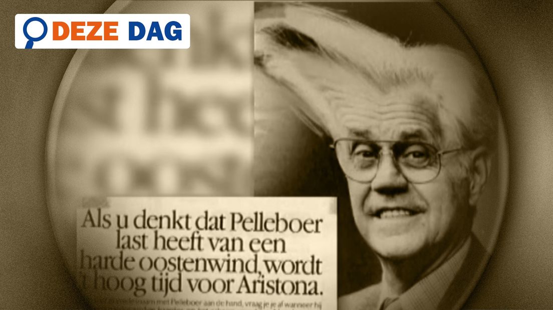 Pelleboer in een reclame
