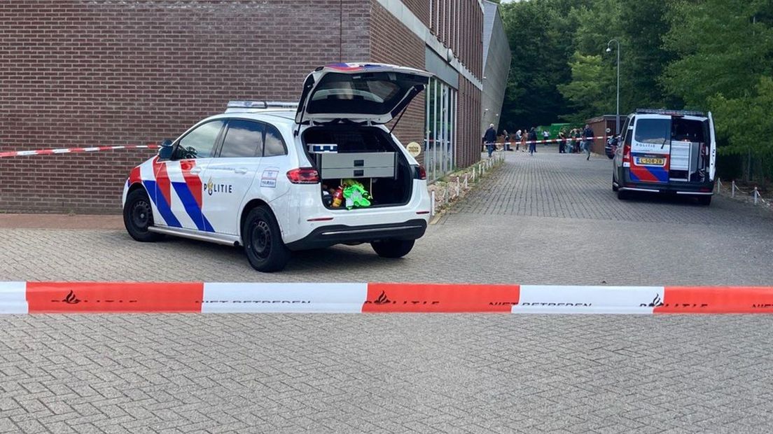 Politie aanwezig bij het terrein van IrisZorg