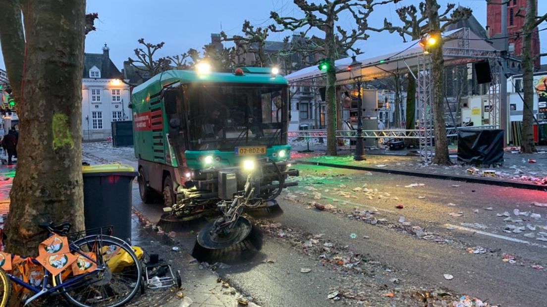 Eigenlijk zou vanaf woensdag ook een week gestaakt gaan worden in Maastricht, Valkenburg en Meerssen.