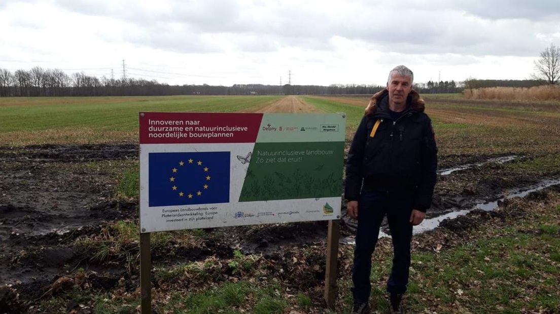 Otto Willem Eleveld is een van de agrariërs die natuurinclusieve landbouw omarmt