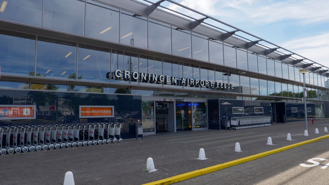 Groningen Airport Eelde - stock