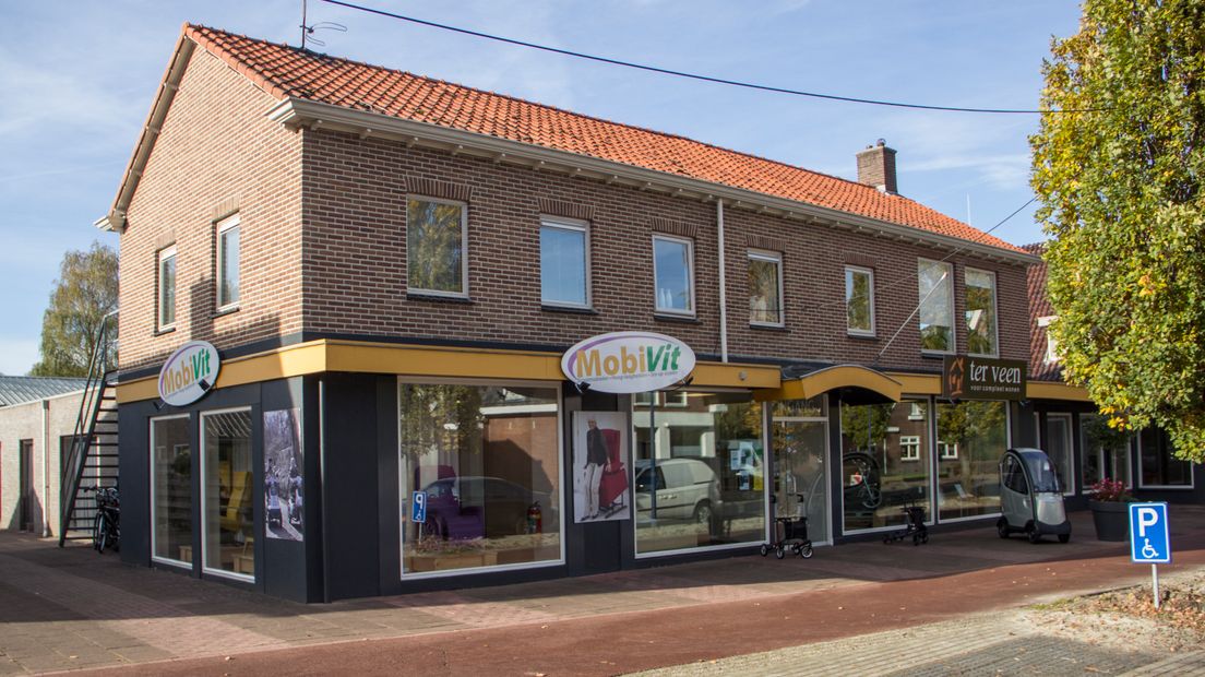 Het pand van Mobivit (Rechten: Robbert Oosting/RTV Drenthe)