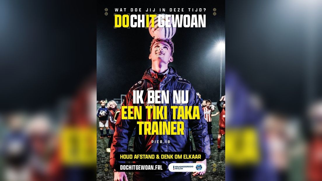 In poster fan de DOchITgewoan-kampanje