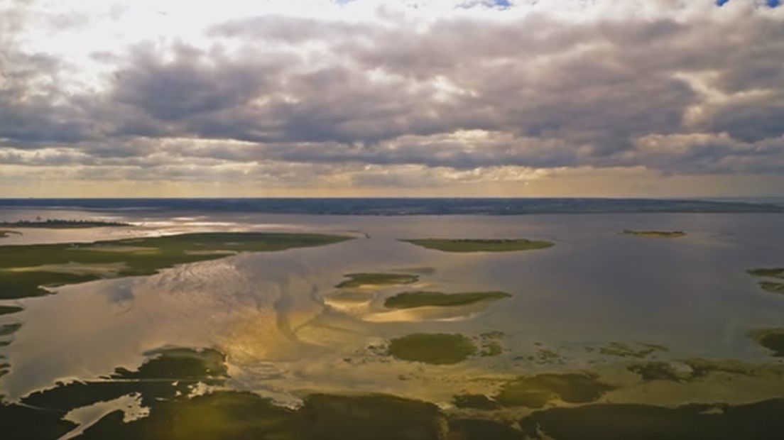 Een archieffoto van het Lauwersmeergebied