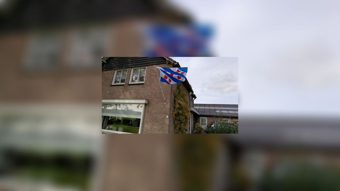 Fryske flagge yn Liempde