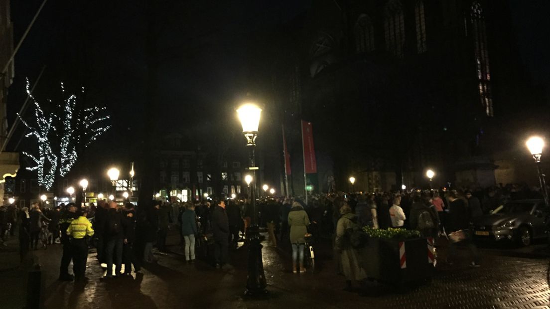 Manifestatie in Utrecht.