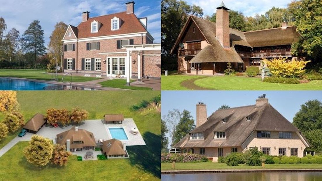 De vier duurste huizen te koop in Overijssel