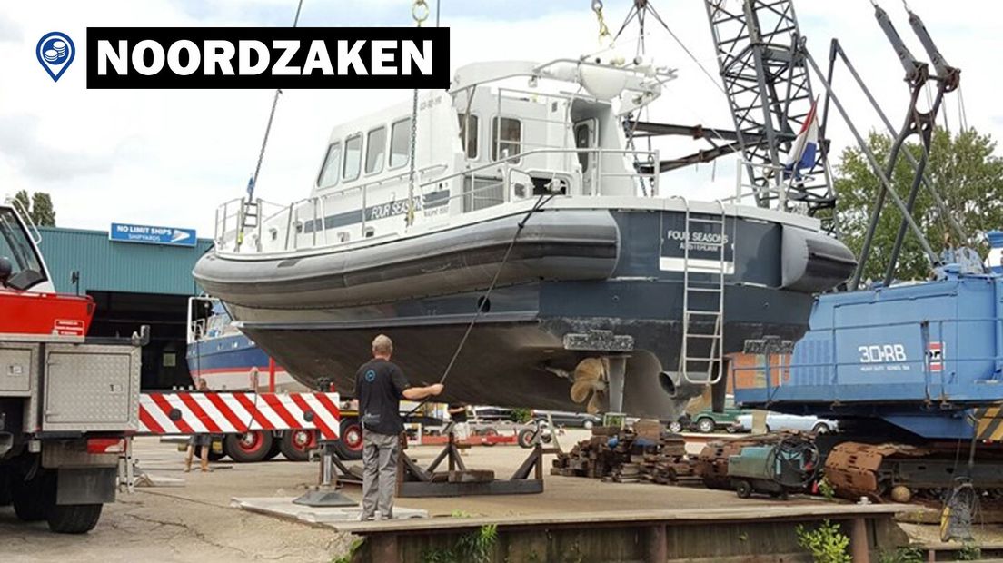 Motorboot The Four Seasons is weer teruggekeerd op Nederlandse bodem.
