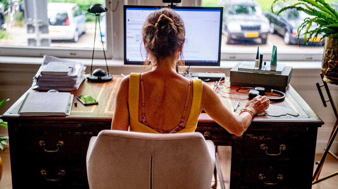 Thuiswerken is niet langer verplicht, toch doen meer Drenten het