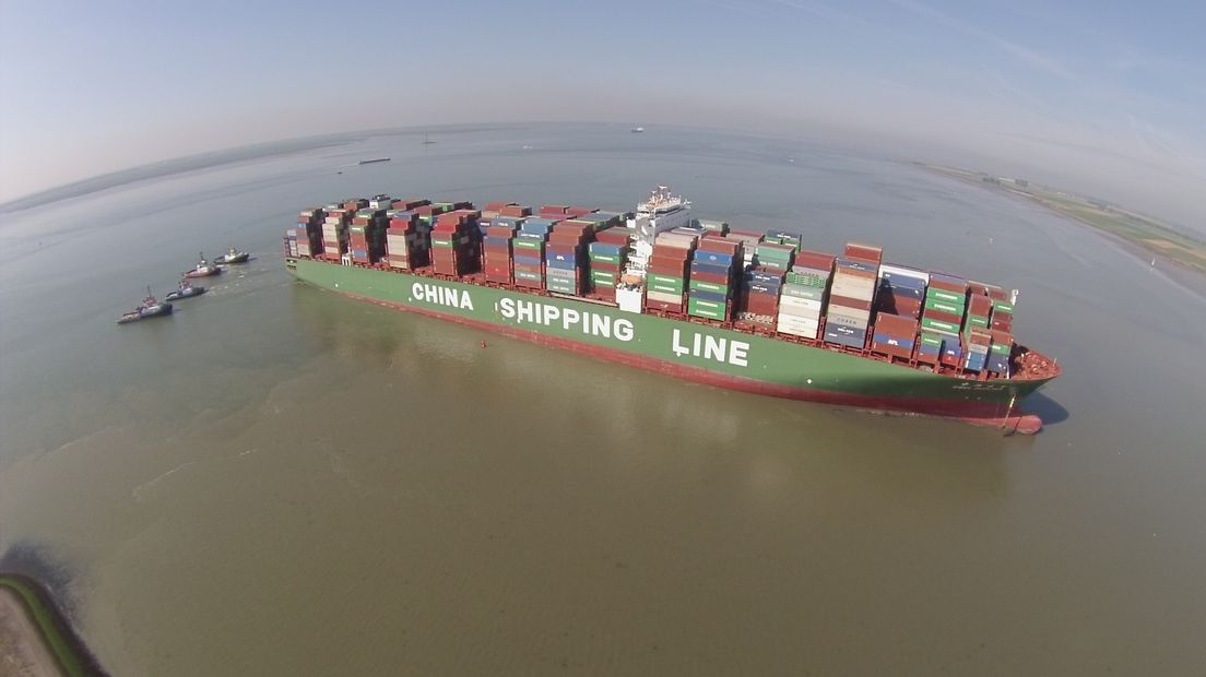 'Zo'n schip heeft een kilometer nodig om tot stilstand te komen'