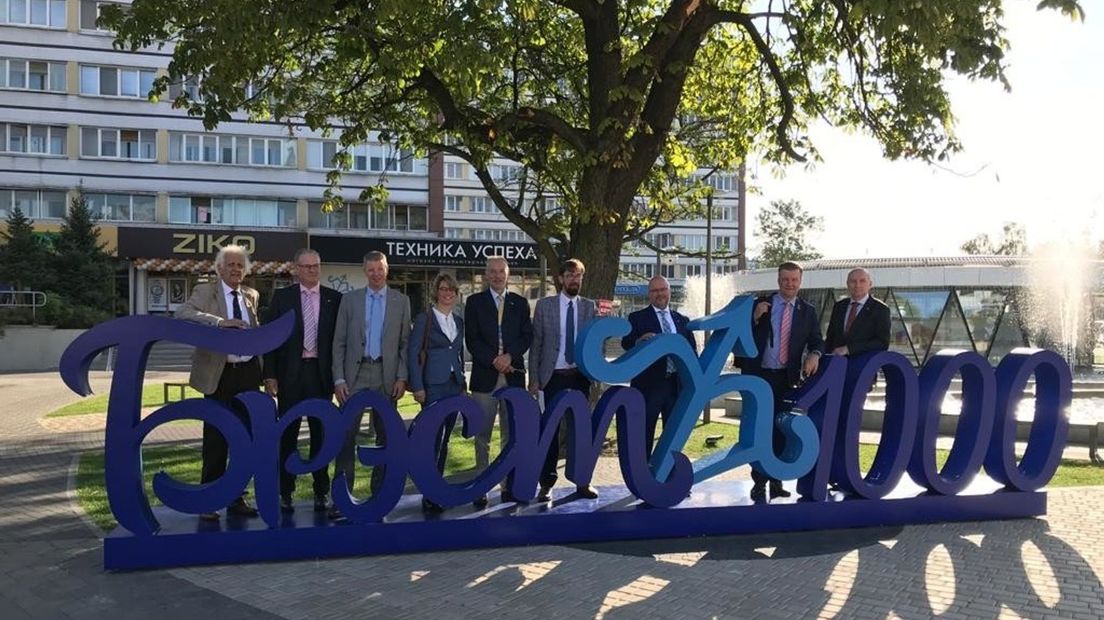 Een deel van het college en de gemeenteraad van Coevorden is in 2019 op bezoek geweest in Brest, dat toen haar 1000-jarig bestaan vierde