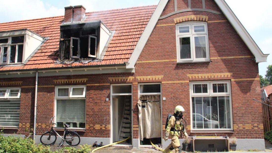 Woningbrand in Almelo