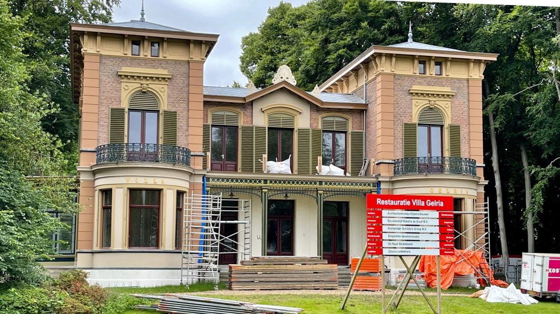 Villa Gelria, het huis van aardappelmiljonairs, heeft oorspronkelijke kleuren terug