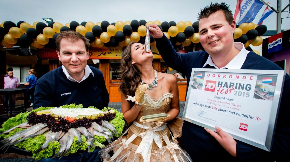 Vishandel Simonis verkocht de beste haring in 2015