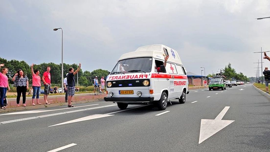 Deelnemers Carbagerun verzamelen