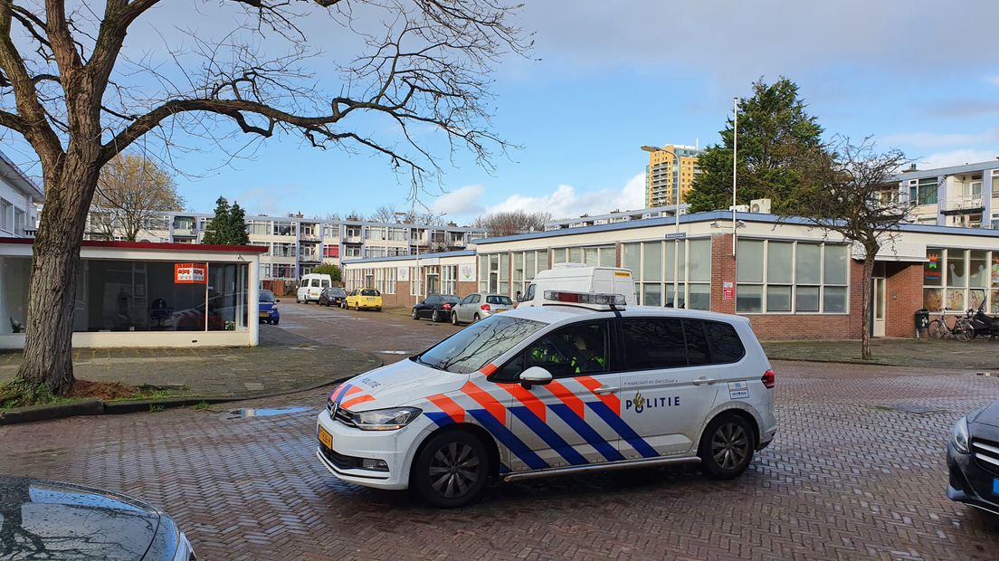 Politie in de straat