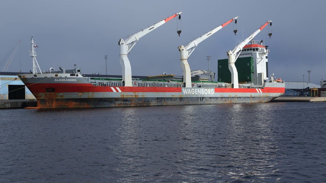 De MV Alaskaborg op archiefbeeld