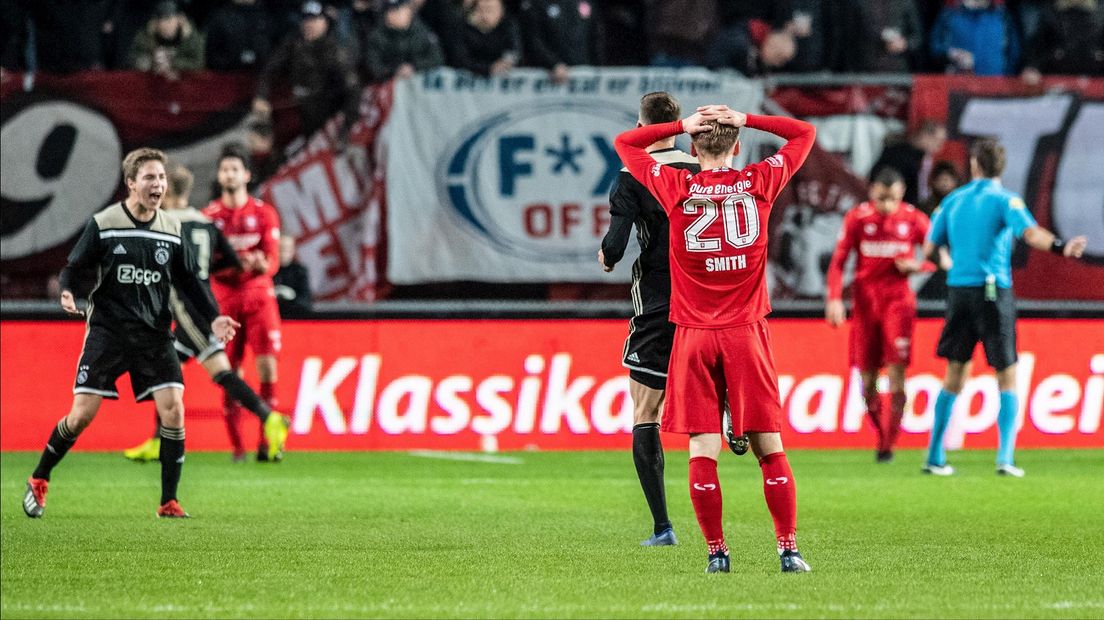 Twente verloor met grote cijfers van Jong Ajax