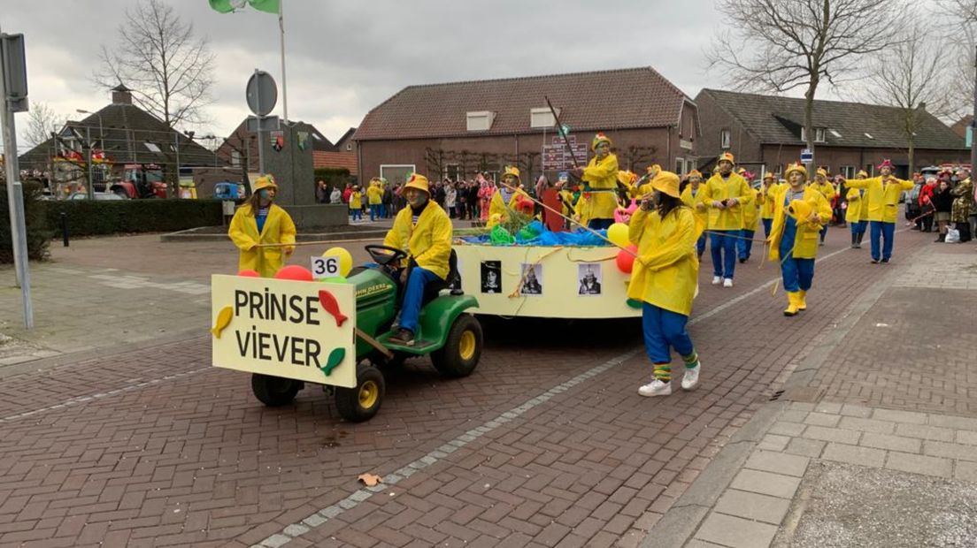 De optocht in Beringe