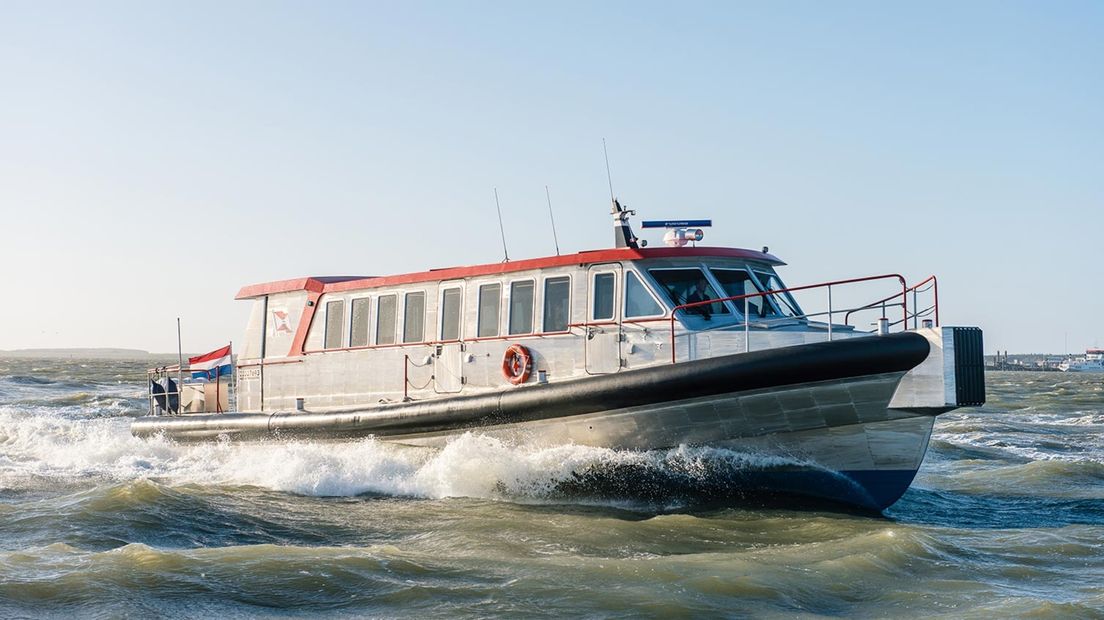 De sneldienst van en naar Schiermonnikoog