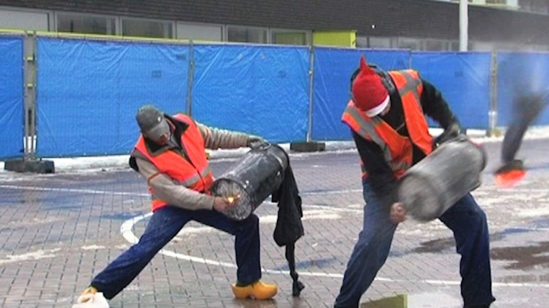 Carbid schieten in Kampen