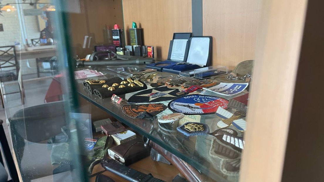 Spullen in het veteranenhuis