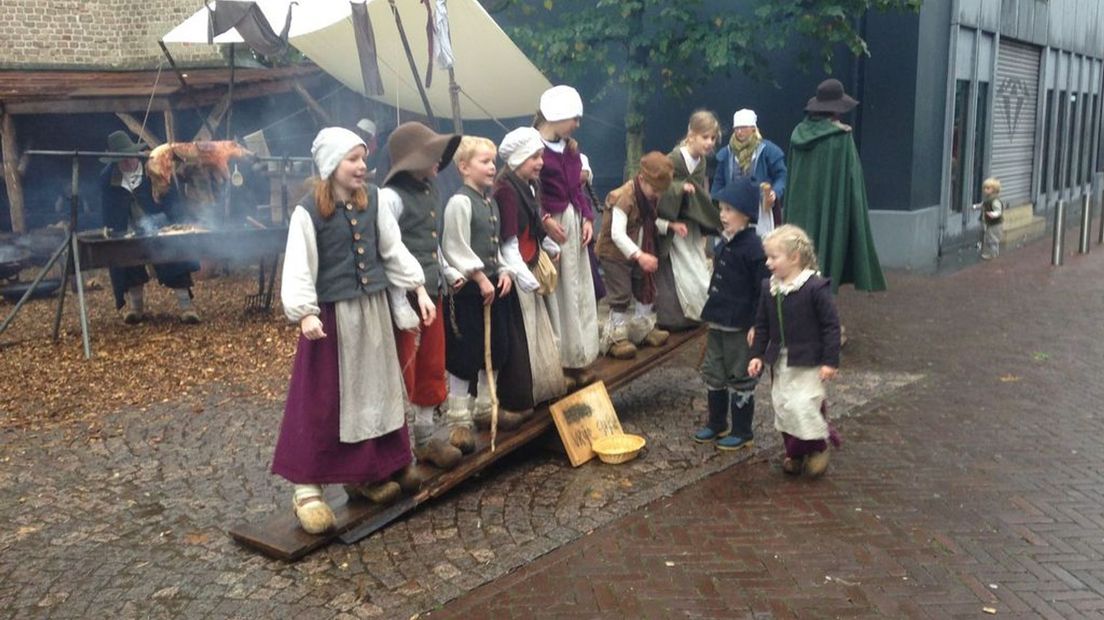Groenlo in 1627 tijdens de Slag om Grolle.