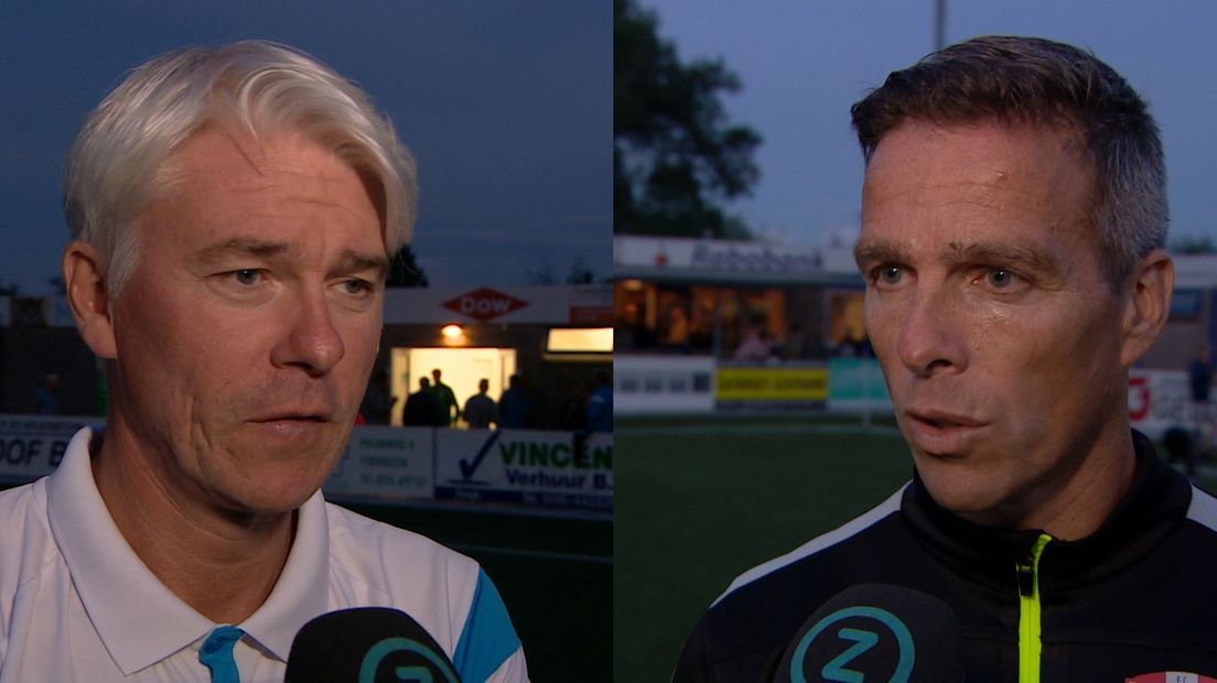 Trainers Hoek en Dordrecht zijn het eens: 'Terecht gelijkspel'