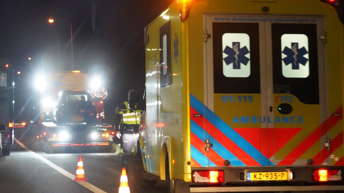 Hulpdiensten op de A7