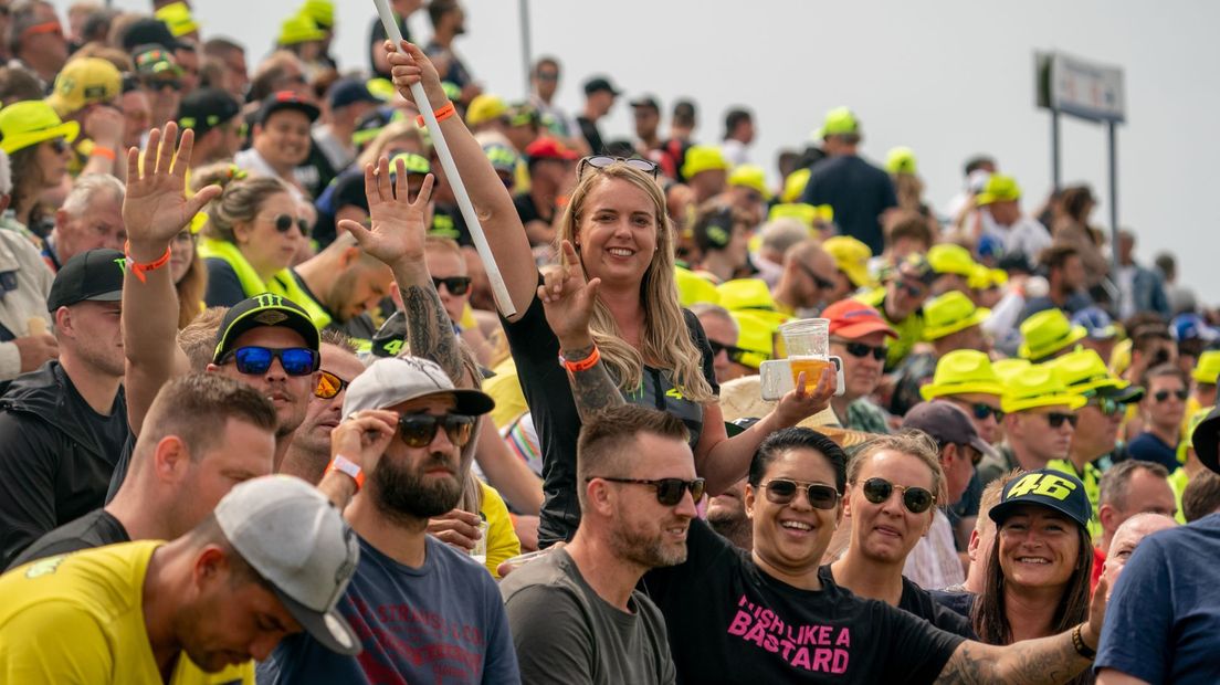 TT Circuit TT publiek toeschouwers Rossi