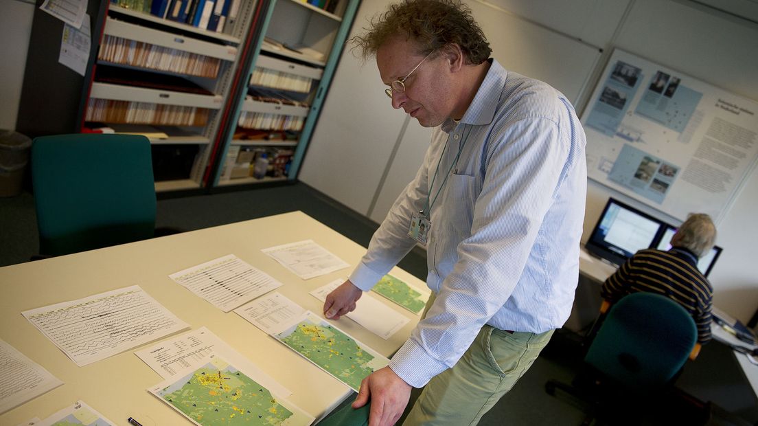 Laslo Evers aan het werk (archief)