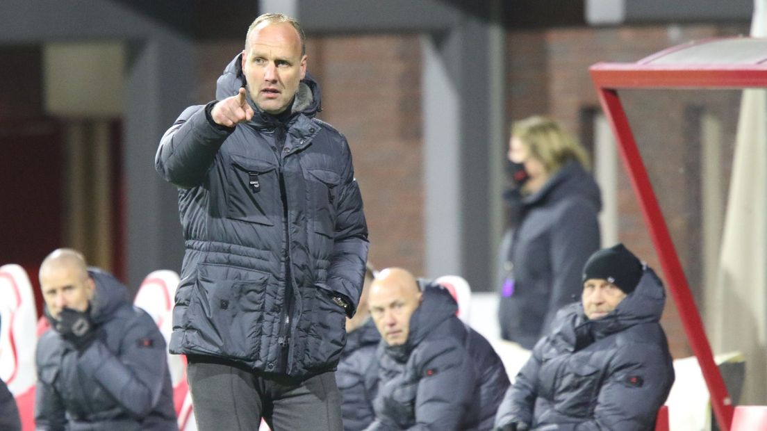 Dick Lukkien tegen Sparta